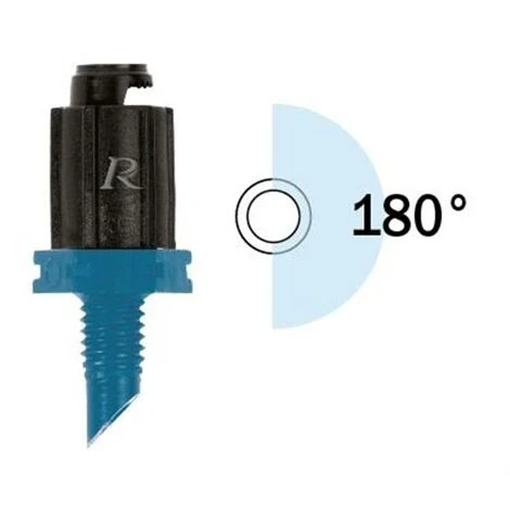 HELIOTRADE 10 Asperseurs 180 Degrés à Visser Pour Tuyau Goutte à Goutte 16 Mm 3 HELIOTRADE 10 Asperseurs 180 Degrés à Visser Pour Tuyau Goutte à Goutte 16 Mm – Image 3