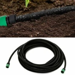 IDMARKET Tuyau Micro Poreux 25 M Goutte à Goutte Spécial Irrigation