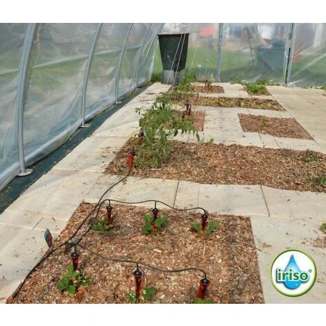 IRISO Kit Jardin Arrosage écologique Avec Goutteurs Sur Pied 20 Goutteurs Rouge - Rouge 4 IRISO Kit Jardin Arrosage écologique Avec Goutteurs Sur Pied 20 Goutteurs Rouge - Rouge – Image 4