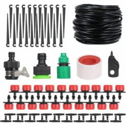 ASUPERMALL Kits D'Arrosage Automatique D'Arrosage De Jet D'Irrigation De L'Eau De 15M Diy