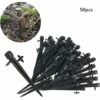 ASUPERMALL Debit D'Eau Reglable De Goutteurs A 360 °, Systeme D'Irrigation, 50Pcs