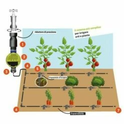 IRRIDEA Kit D'Irrigation Des Légumes Du Jardin