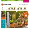 Gardena Kit D'irrigation Micro-Drip System Pour 15 Pots Avec Programmateur