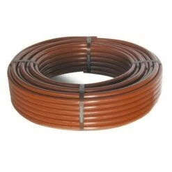 GLOBAL NETWORK Tuyau De 16 Mm Avec Goutteurs Tous Les 33cm. 100 Mts. Brun