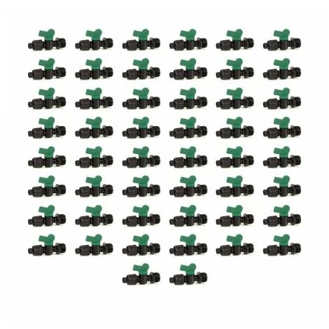 GLOBAL NETWORK Robinet D'arret Ruban Irrigation Goutte A Goutte 16 Mm X 1/2 " Filetage Male (paquet 50 Unites) 2 GLOBAL NETWORK Robinet D'arret Ruban Irrigation Goutte A Goutte 16 Mm X 1/2 " Filetage Male (paquet 50 Unites) – Image 2