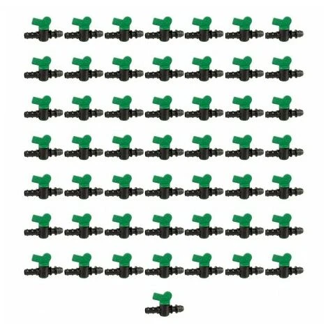 GLOBAL NETWORK Detournement D'irrigation Goutte A Goutte Stopcock Prend 16 Mm 16 Mm (paquet De 50 Pieces) 2 GLOBAL NETWORK Detournement D'irrigation Goutte A Goutte Stopcock Prend 16 Mm 16 Mm (paquet De 50 Pieces) – Image 2