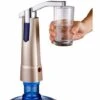 ASUPERMALL Pompe A Eau Potable Electrique Automatique, Rechargeable, Or