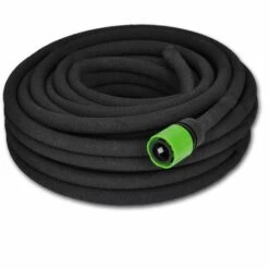 Topdeal Tuyau Microporeux Pour Arrosage Irrigation De Jardin Connecteur 1/2 Pouces 50 M