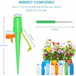 BEARSU 24Pcs Irrigation Goutte à Goutte Kit, Arrosage Plantes Automatique DIY,Système D'Irrigation Distributeur Arrosager Plantespour Jardin Maison Intérieur Extérieur -Promos Arrosage automatique Magasin 25029151 4