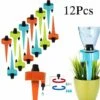 BEARSU 12Pcs Irrigation Goutte à Goutte Kit, Arrosage Plantes Automatique Système Matériel D'irrigation Goutte à Goutte Pour Jardin Maison Intérieur Extérieur/Fleurs Du Parc