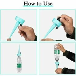 BEARSU 12Pcs Irrigation Goutte à Goutte Kit, Arrosage Plantes Automatique Système Matériel D'irrigation Goutte à Goutte Pour Jardin Maison Intérieur Extérieur/Fleurs Du Parc -Promos Arrosage automatique Magasin 25029157 3