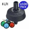 SUINGA 100 Unités. Goutteur 8 L/h Auto-compensateur Et Anti-vidange.