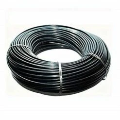 SUINGA Micro Tube Souple 4,5x6,5 Mm Noir. Bobine De 50 Mètres