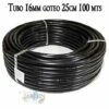 SUINGA Tuyau D'irrigation Goutte à Goutte 16mm 25cm Noir, 100 Mètres