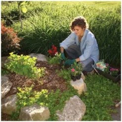 SUINGA Tuyau D'irrigation Goutte à Goutte 16mm 25cm Noir, 100 Mètres -Promos Arrosage automatique Magasin 27213184 4