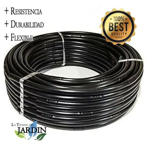 SUINGA Tuyau D´arrosage Goutte à Goutte 16mm En Polyéthylène 100 Mètres, Compte-gouttes Espacement 33 Cm 1 SUINGA Tuyau D´arrosage Goutte à Goutte 16mm En Polyéthylène 100 Mètres, Compte-gouttes Espacement 33 Cm