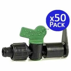 SUINGA 50 Unités. Robinet Tape Layflat De 16 Mm.