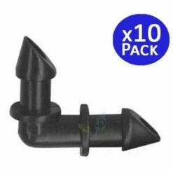 SUINGA 10 Unités. Microtube Coudé 4mm.