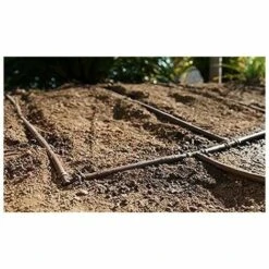 SUINGA Tuyau Polyéthylène 16mm 100 Mètres Marron Sans Goutteurs -Promos Arrosage automatique Magasin 27213765 4