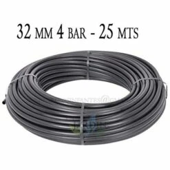 SUINGA Tuyau Polyéthylène Agricole 32mm 4 Bar 25mt Noir