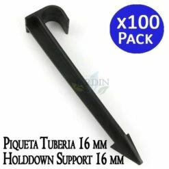 SUINGA Tuyau 16mm 100 Mètres + 100 Goutteurs Réglables 0-50 Litres/heure + 100 Supports Mis à La Terre -Promos Arrosage automatique Magasin 27213961 3