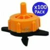 SUINGA 100 Unités X DROP Goutteur à Compensation Automatique 2 Litres Par Heure