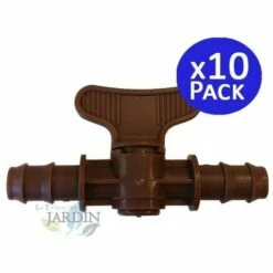 SUINGA Robinet Goutte à Goutte Marron De 16 Mm.