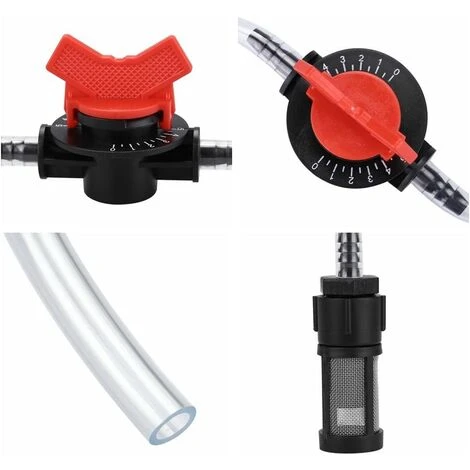 BARES Injecteur D'Engrais Injecteur + Commutateur + Filtre + Tube D'eau Kit G3 / 4 3 BARES Injecteur D'Engrais Injecteur + Commutateur + Filtre + Tube D'eau Kit G3 / 4 – Image 3