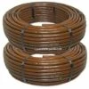 SUINGA 200m TUYAU D´ARROSAGE 16MM Brun Goutte à Goutte, 33 Cm Espacement Goutteurs
