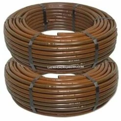 SUINGA 200m TUYAU D´ARROSAGE 16MM Brun Goutte à Goutte, 33 Cm Espacement Goutteurs
