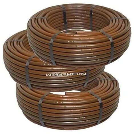 SUINGA 300m TUYAU D´ARROSAGE 16MM Brun Goutte à Goutte, 33 Cm Espacement Goutteurs 1 SUINGA 300m TUYAU D´ARROSAGE 16MM Brun Goutte à Goutte, 33 Cm Espacement Goutteurs