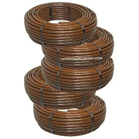 SUINGA 500m TUYAU D´ARROSAGE 16MM Brun Goutte à Goutte, 33 Cm Espacement Goutteurs 1 SUINGA 500m TUYAU D´ARROSAGE 16MM Brun Goutte à Goutte, 33 Cm Espacement Goutteurs