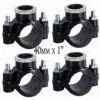 SUINGA Pack 4 X COLLIER D'IRRIGATION 40MM X 1" . Utilisé Pour L'installation D'éléments D'irrigation Tels Que Gicleurs, Diffuseurs Ou