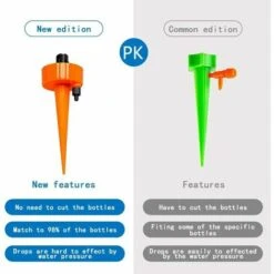 BEARSU Irrigation Goutte à Goutte Kit, Arrosage Plantes Automatique DIY,Arroseurs Automatiques Plantes,Système D'Irrigation Distributeur Arrosager Plantes Pour Jardin Maison Intérieur Extérieur -Promos Arrosage automatique Magasin 29667851 5