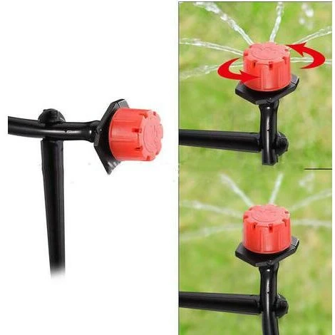 DONTODENT Kit D'irrigation Goutte, Kit Micro Irrigation Goutte à Goutte Jardin Système D'Arrosage Micro Flow Automatique Pour Plante De Serre Plate-Bande Avec Tuyaux De Distribution Réglables 2 DONTODENT Kit D'irrigation Goutte, Kit Micro Irrigation Goutte à Goutte Jardin Système D'Arrosage Micro Flow Automatique Pour Plante De Serre Plate-Bande Avec Tuyaux De Distribution Réglables – Image 2