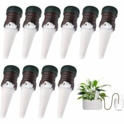 LangRay Kit D'irrigation Goutte à Goutte Automatique Pour Plantes Filaire, Kit D'irrigation Goutte à Goutte En Céramique Automatique Pour Plantes (10)