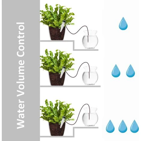 LangRay Kit D'irrigation Goutte à Goutte Automatique Pour Plantes Filaire, Kit D'irrigation Goutte à Goutte En Céramique Automatique Pour Plantes (10) 4 LangRay Kit D'irrigation Goutte à Goutte Automatique Pour Plantes Filaire, Kit D'irrigation Goutte à Goutte En Céramique Automatique Pour Plantes (10) – Image 4