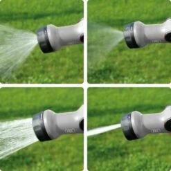 FITT IKON 15 M - Tuyau D'arrosage Extensible, Compact, Léger Et Prêt à L'emploi, Avec Pistolet Multi-jet, Aquamarine -Promos Arrosage automatique Magasin 29804086 5