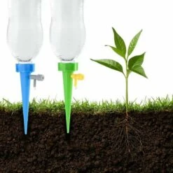 Betterlife 12 Pièces De Dispositif D'arrosage Automatique, Dispositif D'arrosage Automatique Réglable Pour Plantes Goutte à Goutte, Ensemble D'irrigation Goutte à Goutte Pour Fleurs à La Maison ((couleur Mélangée Bleu Et Vert) -Promos Arrosage automatique Magasin 30082852 4