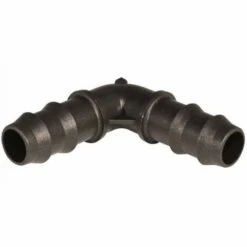 RAIN Raccord Goutte à Goutte Coudé Ø16mm Cannelé Par 2