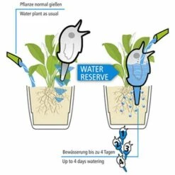 AIDUCHO Outil D'arrosage Automatique De Jardin | Motif D'oiseaux Mignons, Système D'arrosage D'irrigation D'intérieur, Pichet D'arrosage De Plantes En Pot Pour Plante Ménagère (bleu) 9 AIDUCHO Outil D'arrosage Automatique De Jardin | Motif D'oiseaux Mignons, Système D'arrosage D'irrigation D'intérieur, Pichet D'arrosage De Plantes En Pot Pour Plante Ménagère (bleu) -Promos Arrosage automatique Magasin 32752489 5