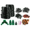 ASUPERMALL 100Ft 30M Kit De Systeme D'Irrigation Goutte A Goutte Automatique Minuterie Micro Arrosage Arrosage De Jardin
