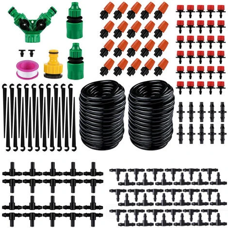 Betterlife Kit D'irrigation Goutte à Goutte, Système D'irrigation Goutte à Goutte 30M Kit D'irrigation Goutte à Goutte Automatique Pour L'arrosage Du Jardin Pour Les Jardins Arrosage Automatique De L'arrosage 1 Betterlife Kit D'irrigation Goutte à Goutte, Système D'irrigation Goutte à Goutte 30M Kit D'irrigation Goutte à Goutte Automatique Pour L'arrosage Du Jardin Pour Les Jardins Arrosage Automatique De L'arrosage