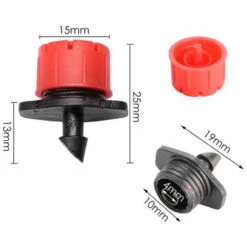 ASUPERMALL Brouillard Systeme De Refroidissement Automatique D'Irrigation Goutte A Goutte Systeme D'Irrigation De Jardin Usine D'Arrosage Automatique Kit Tuyau, 5 M - 5 M -Promos Arrosage automatique Magasin 34345514 4