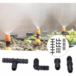 ILOVEMILAN 24 Pièces/ensemble Kit De Montage Irrigation Goutte à Goutte, 1/2 Connecteurs Barbelés De Tube, Prise En Charge 1/2 Connexion De Tuyau, Déviation, Rotation Et Commutation 7 ILOVEMILAN 24 Pièces/ensemble Kit De Montage Irrigation Goutte à Goutte, 1/2 Connecteurs Barbelés De Tube, Prise En Charge 1/2 Connexion De Tuyau, Déviation, Rotation Et Commutation -Promos Arrosage automatique Magasin 36738572 3