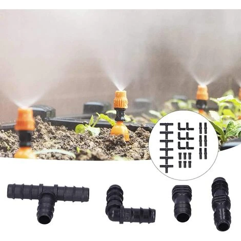 ILOVEMILAN 24 Pièces/ensemble Kit De Montage Irrigation Goutte à Goutte, 1/2 Connecteurs Barbelés De Tube, Prise En Charge 1/2 Connexion De Tuyau, Déviation, Rotation Et Commutation 3 ILOVEMILAN 24 Pièces/ensemble Kit De Montage Irrigation Goutte à Goutte, 1/2 Connecteurs Barbelés De Tube, Prise En Charge 1/2 Connexion De Tuyau, Déviation, Rotation Et Commutation – Image 3