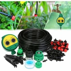 TIGA Irrigation Goutte à Goutte 25 Mètres 30 Gouttes