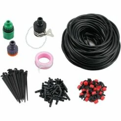 ECHOO Système D'irrigation 25m Arrosage Automatique Du Jardin Usine De Gouttelettes Arrosage Automatique Tuyau D'arrosage Micro