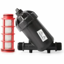 BARES Filtre à Eau Dirrigation Goutte, 120 Mesh 130 Micron Niveau Filtre à Disque Goutte à Goutte Filtre à Eau Dirrigation, Pour Lirrigation Goutte à Goutte Agriculture Jardin Arrosage