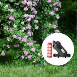 BARES Filtre à Eau Dirrigation Goutte, 120 Mesh 130 Micron Niveau Filtre à Disque Goutte à Goutte Filtre à Eau Dirrigation, Pour Lirrigation Goutte à Goutte Agriculture Jardin Arrosage -Promos Arrosage automatique Magasin 41012105 4